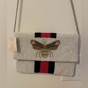 Embellished Bumble Bee Clutch